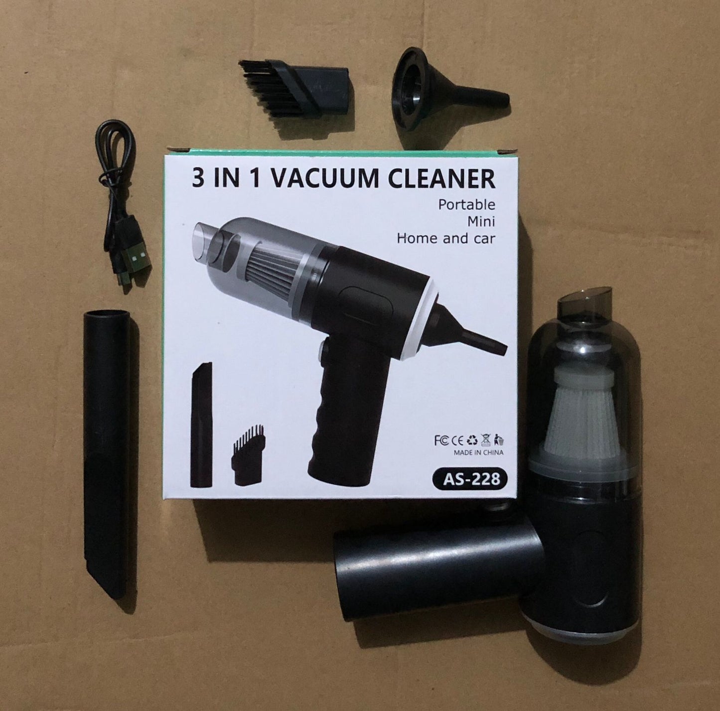 3 in 1 Portable Vacuum Cleaner