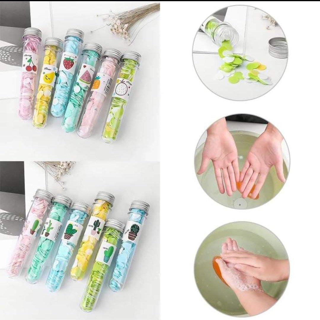 Flower Paper Soap (Steel Cap)