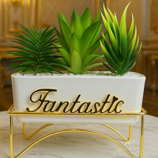 Fancy Flower Pot Decoration