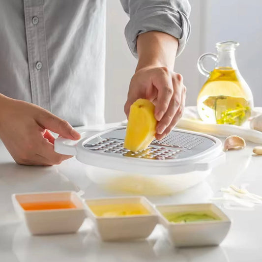 4-IN-1 MULTI GRATER | WITH CASE & PLASTIC COVER