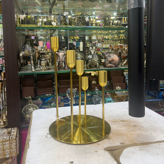 5 pcs Metal Candle stand (Small Size)