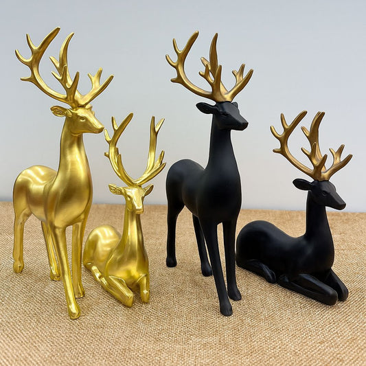 2pcs Deer Set Fiber Material