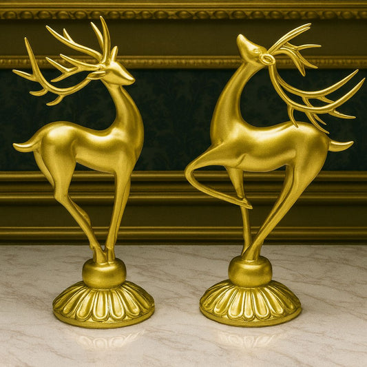 2pcs Dancing Deer