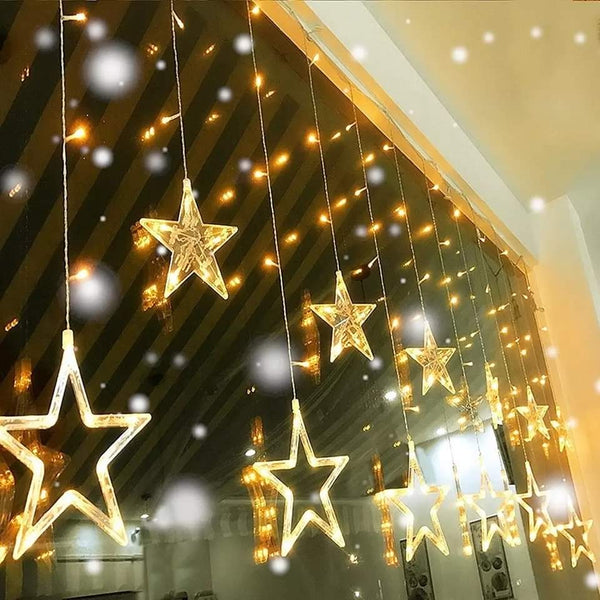 Star Curtain Lights 10ft curtain light